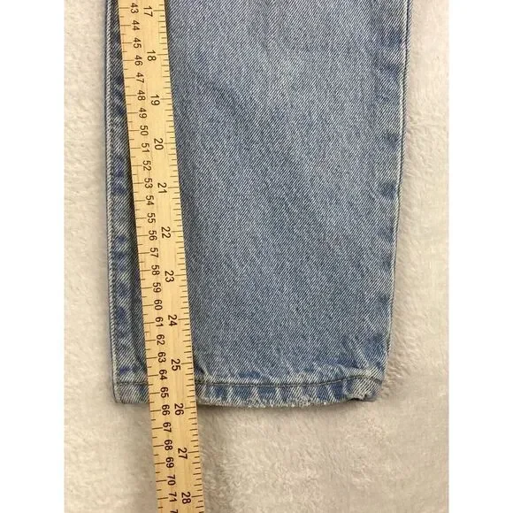 Levi's Womens 501 Jeans‎ Button Fly Distressed Light Wash Size 26x26 - Picture 8 of 15